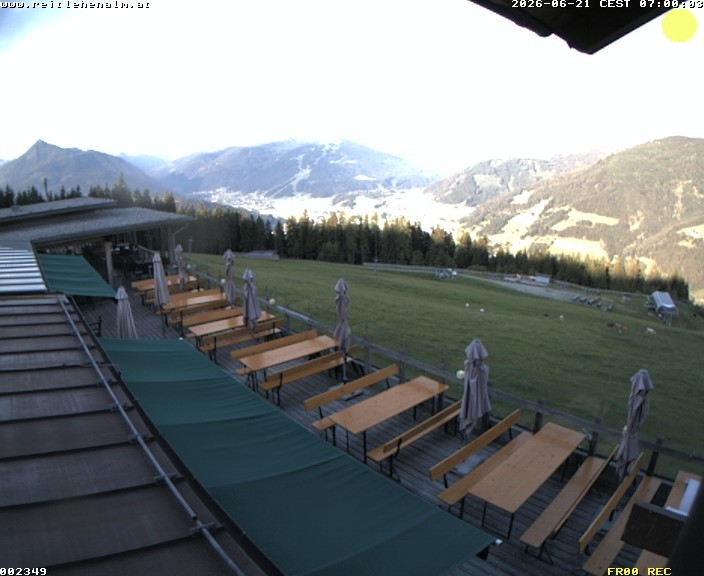 Archiv Foto Webcam Reitlehen Alm am Monte Popolo, Eben im Pongau