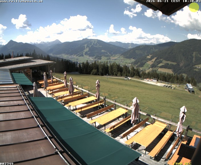 Archiv Foto Webcam Reitlehen Alm am Monte Popolo, Eben im Pongau