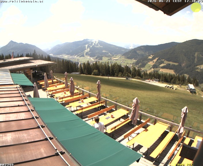 Archiv Foto Webcam Reitlehen Alm am Monte Popolo, Eben im Pongau