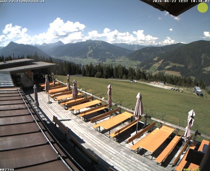 Archiv Foto Webcam Reitlehen Alm am Monte Popolo, Eben im Pongau