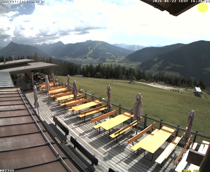 Archiv Foto Webcam Reitlehen Alm am Monte Popolo, Eben im Pongau