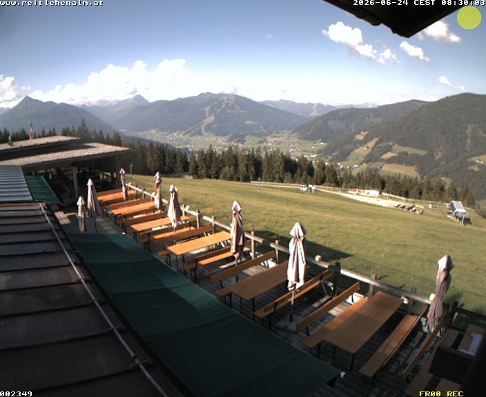 Archiv Foto Webcam Reitlehen Alm am Monte Popolo, Eben im Pongau