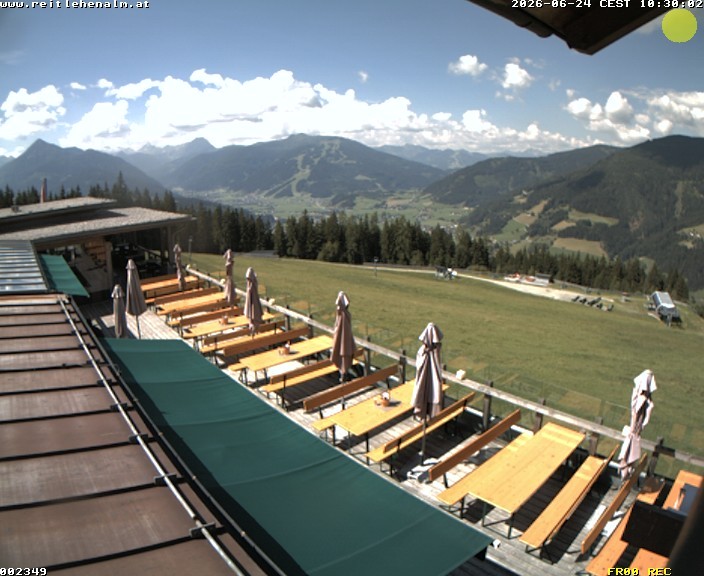 Archiv Foto Webcam Reitlehen Alm am Monte Popolo, Eben im Pongau