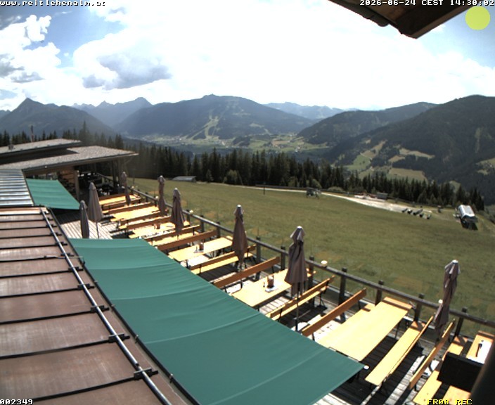 Archiv Foto Webcam Reitlehen Alm am Monte Popolo, Eben im Pongau