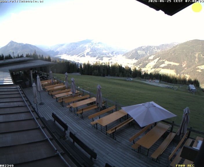 Archiv Foto Webcam Reitlehen Alm am Monte Popolo, Eben im Pongau