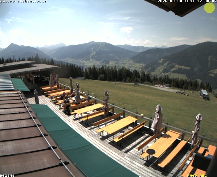 Archiv Foto Webcam Reitlehen Alm am Monte Popolo, Eben im Pongau