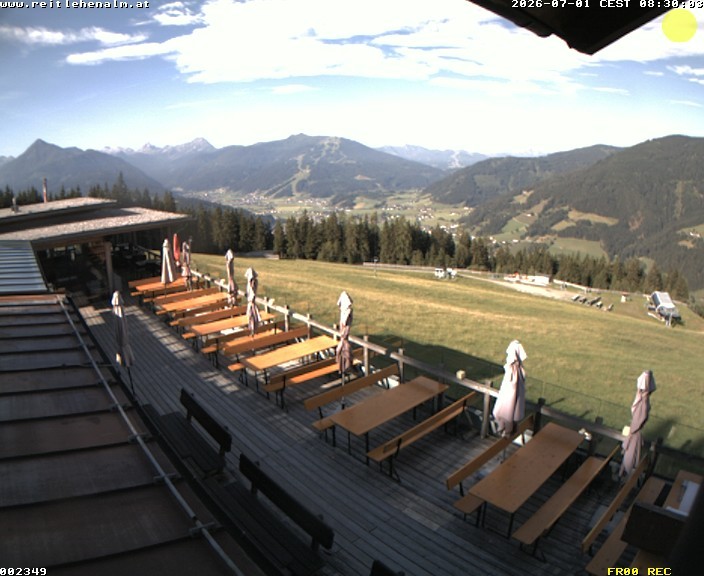 Archiv Foto Webcam Reitlehen Alm am Monte Popolo, Eben im Pongau