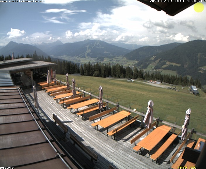Archiv Foto Webcam Reitlehen Alm am Monte Popolo, Eben im Pongau
