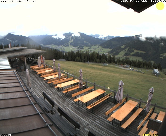 Archiv Foto Webcam Reitlehen Alm am Monte Popolo, Eben im Pongau