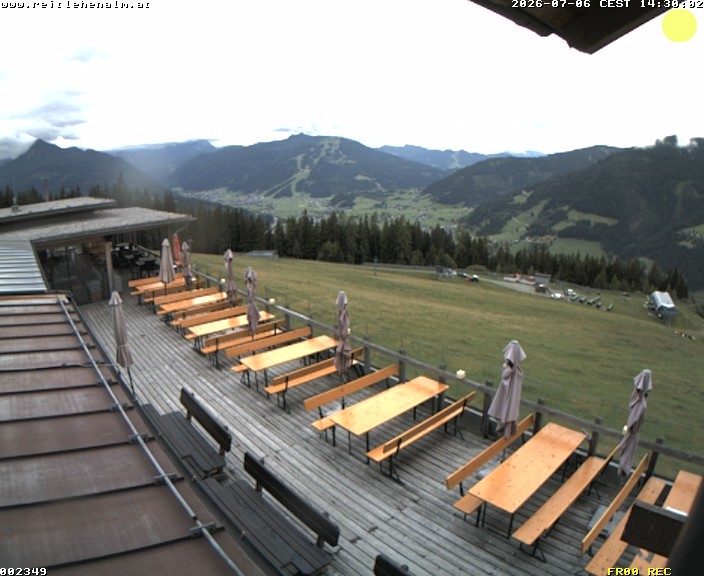 Archiv Foto Webcam Reitlehen Alm am Monte Popolo, Eben im Pongau
