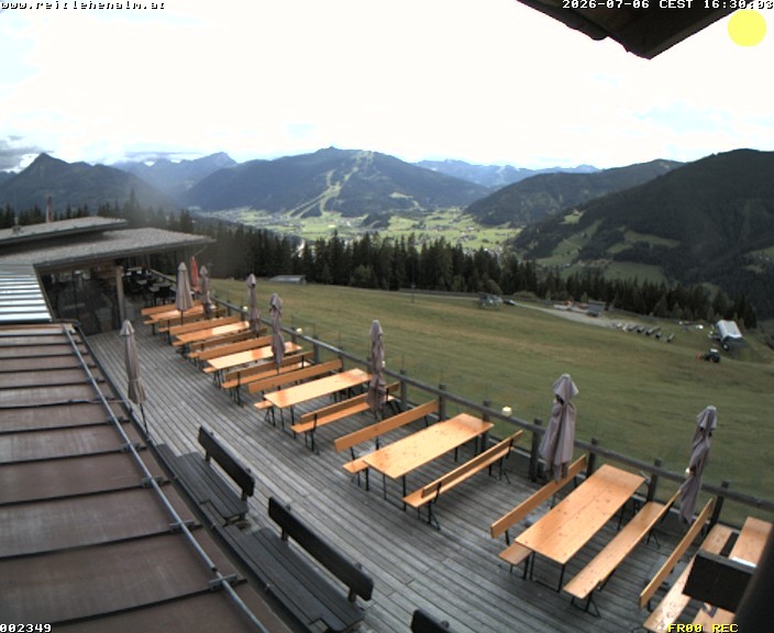 Archiv Foto Webcam Reitlehen Alm am Monte Popolo, Eben im Pongau