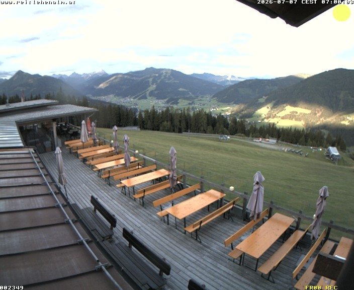 Archiv Foto Webcam Reitlehen Alm am Monte Popolo, Eben im Pongau