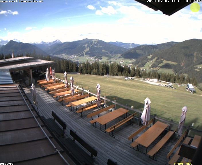 Archiv Foto Webcam Reitlehen Alm am Monte Popolo, Eben im Pongau