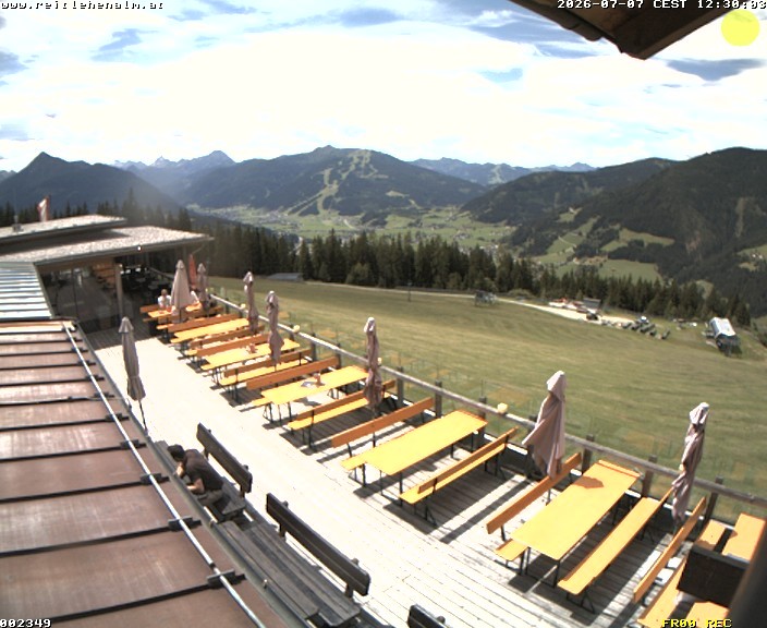 Archiv Foto Webcam Reitlehen Alm am Monte Popolo, Eben im Pongau