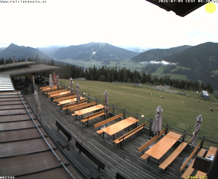 Archiv Foto Webcam Reitlehen Alm am Monte Popolo, Eben im Pongau