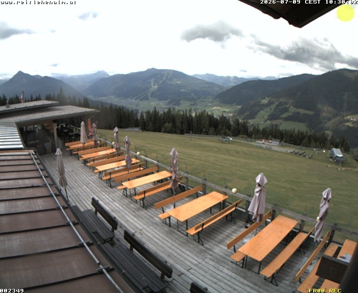 Archiv Foto Webcam Reitlehen Alm am Monte Popolo, Eben im Pongau