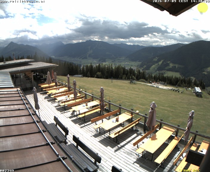 Archiv Foto Webcam Reitlehen Alm am Monte Popolo, Eben im Pongau