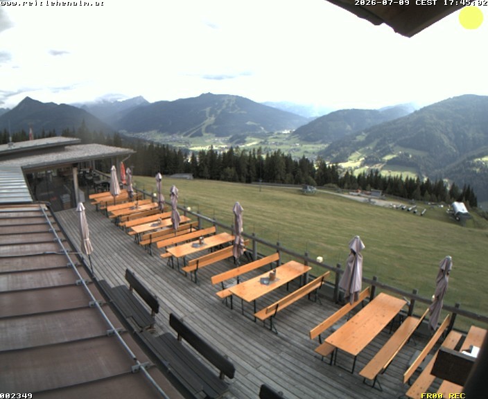Archiv Foto Webcam Reitlehen Alm am Monte Popolo, Eben im Pongau