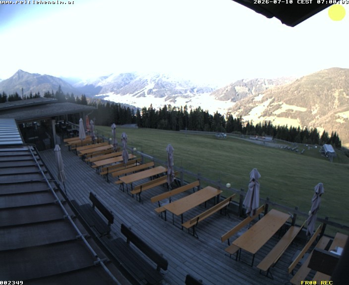 Archiv Foto Webcam Reitlehen Alm am Monte Popolo, Eben im Pongau