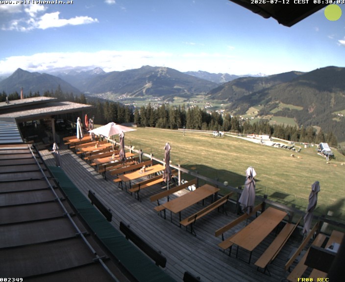 Archiv Foto Webcam Reitlehen Alm am Monte Popolo, Eben im Pongau