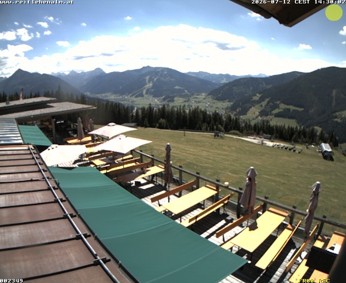 Archiv Foto Webcam Reitlehen Alm am Monte Popolo, Eben im Pongau