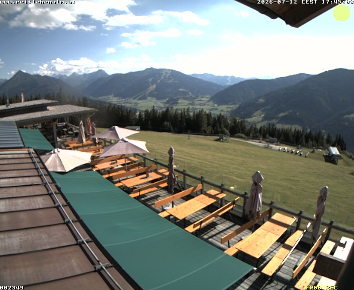 Archiv Foto Webcam Reitlehen Alm am Monte Popolo, Eben im Pongau