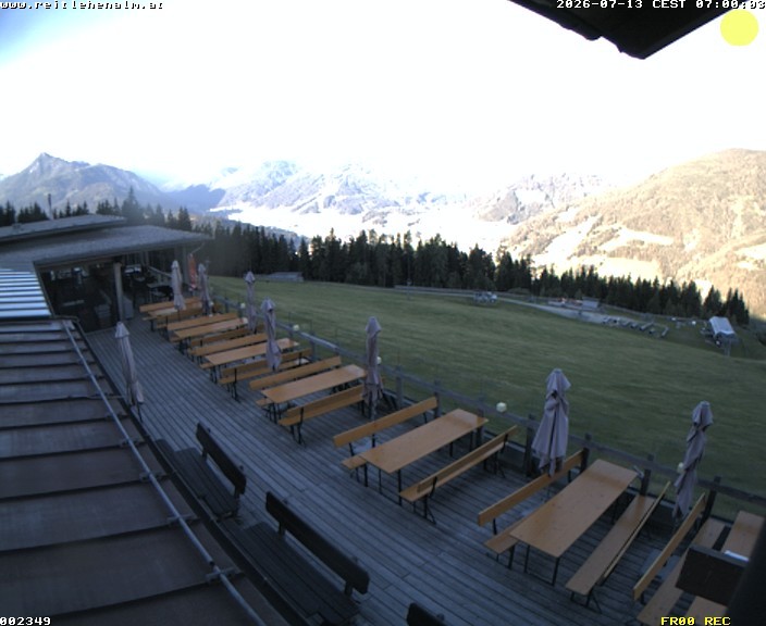 Archiv Foto Webcam Reitlehen Alm am Monte Popolo, Eben im Pongau