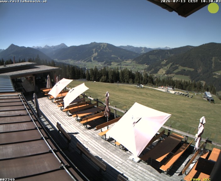 Archiv Foto Webcam Reitlehen Alm am Monte Popolo, Eben im Pongau