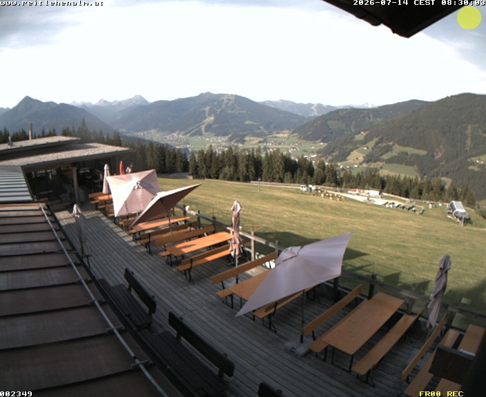 Archiv Foto Webcam Reitlehen Alm am Monte Popolo, Eben im Pongau