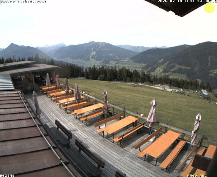 Archiv Foto Webcam Reitlehen Alm am Monte Popolo, Eben im Pongau