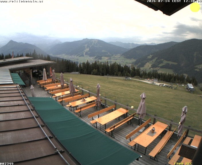 Archiv Foto Webcam Reitlehen Alm am Monte Popolo, Eben im Pongau