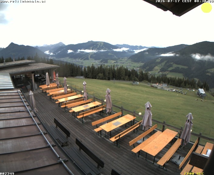 Archiv Foto Webcam Reitlehen Alm am Monte Popolo, Eben im Pongau