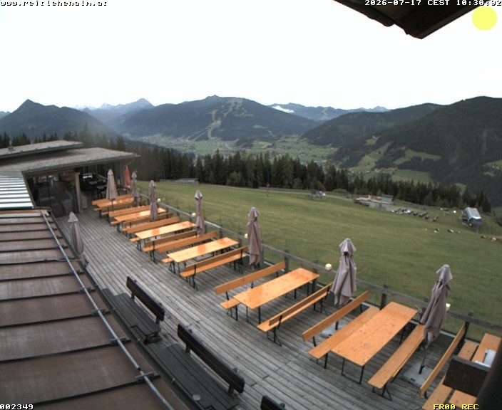 Archiv Foto Webcam Reitlehen Alm am Monte Popolo, Eben im Pongau