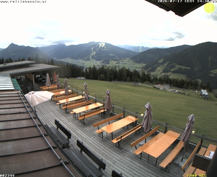 Archiv Foto Webcam Reitlehen Alm am Monte Popolo, Eben im Pongau
