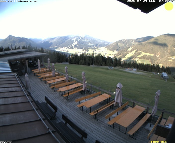 Archiv Foto Webcam Reitlehen Alm am Monte Popolo, Eben im Pongau