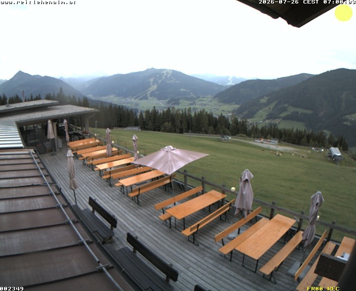 Archiv Foto Webcam Reitlehen Alm am Monte Popolo, Eben im Pongau
