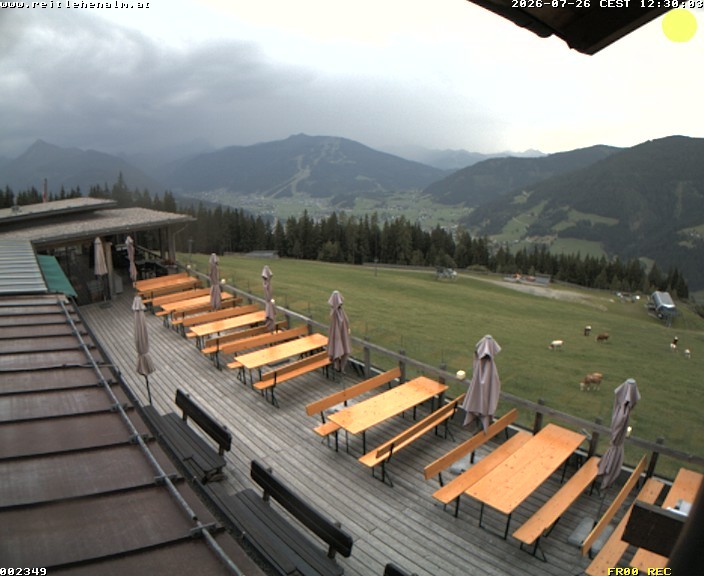 Archiv Foto Webcam Reitlehen Alm am Monte Popolo, Eben im Pongau