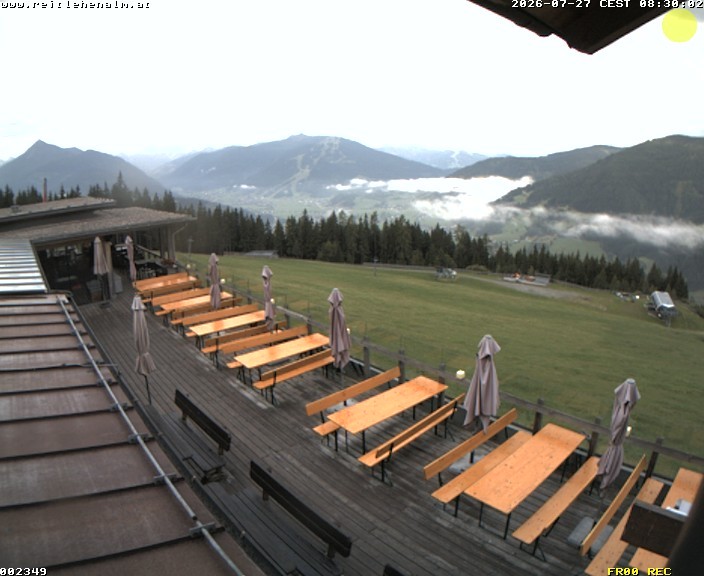 Archiv Foto Webcam Reitlehen Alm am Monte Popolo, Eben im Pongau