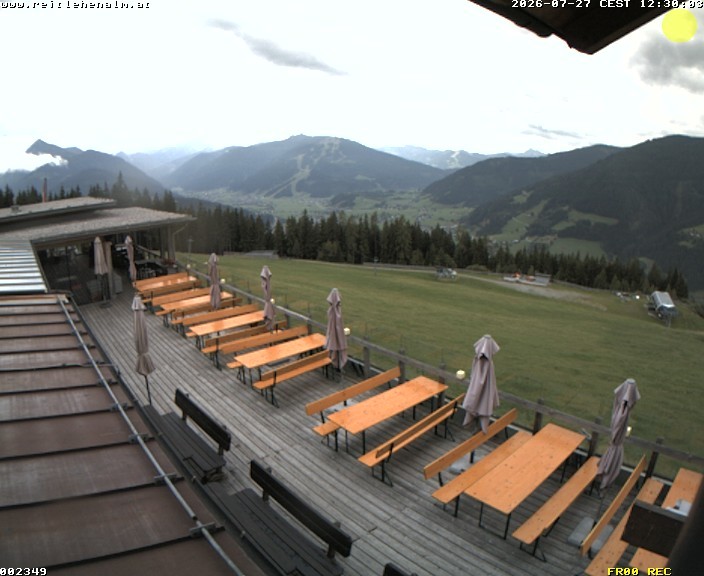 Archiv Foto Webcam Reitlehen Alm am Monte Popolo, Eben im Pongau