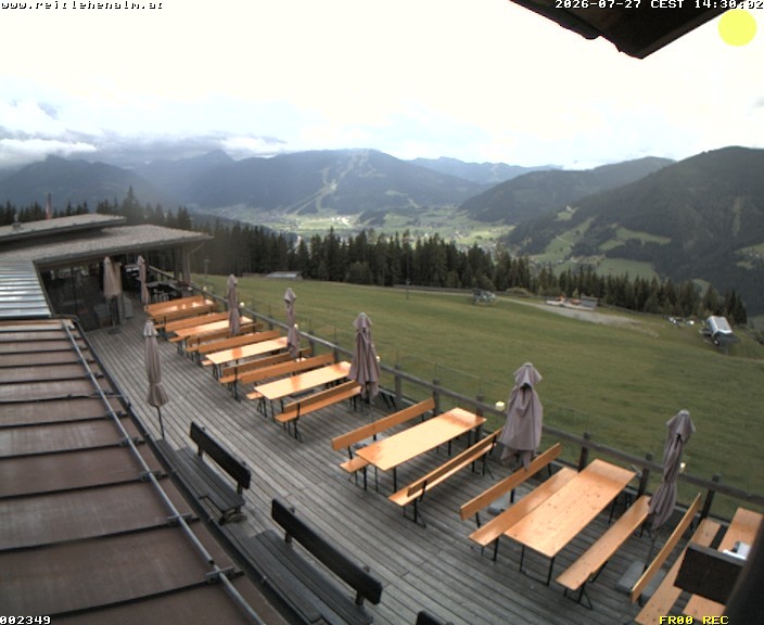 Archiv Foto Webcam Reitlehen Alm am Monte Popolo, Eben im Pongau