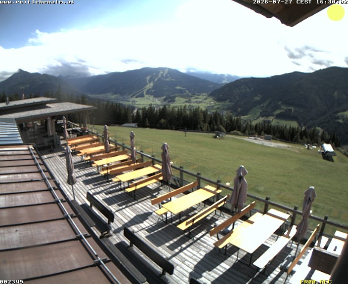 Archiv Foto Webcam Reitlehen Alm am Monte Popolo, Eben im Pongau