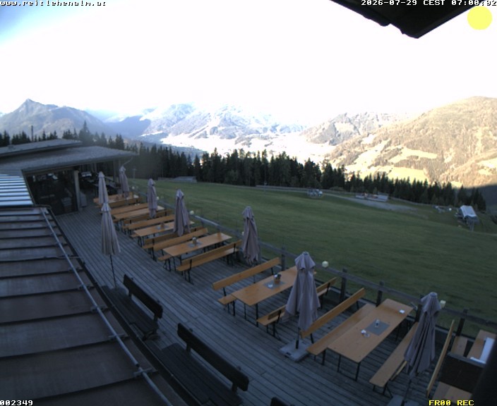 Archiv Foto Webcam Reitlehen Alm am Monte Popolo, Eben im Pongau