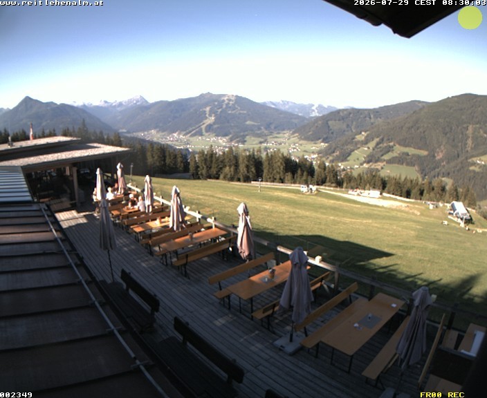 Archiv Foto Webcam Reitlehen Alm am Monte Popolo, Eben im Pongau