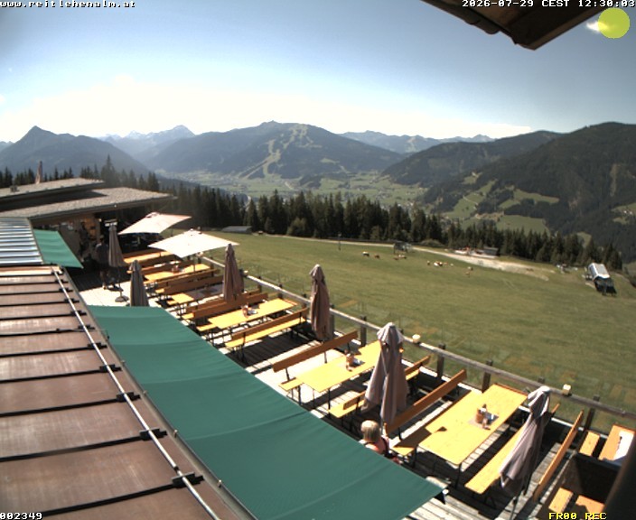 Archiv Foto Webcam Reitlehen Alm am Monte Popolo, Eben im Pongau