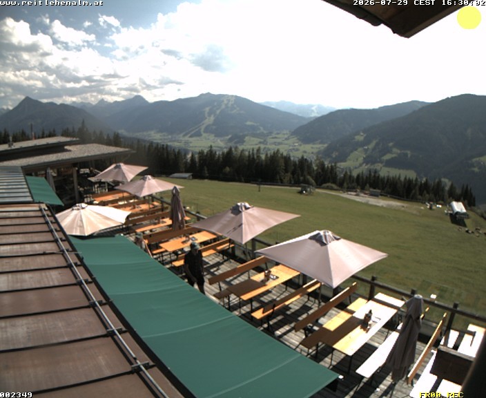 Archiv Foto Webcam Reitlehen Alm am Monte Popolo, Eben im Pongau