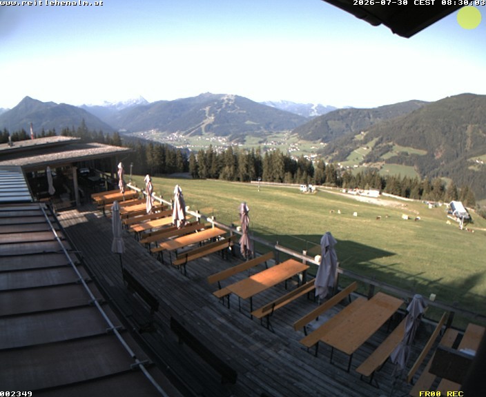 Archiv Foto Webcam Reitlehen Alm am Monte Popolo, Eben im Pongau