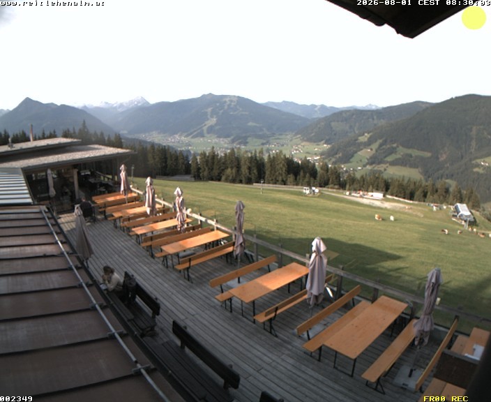 Archiv Foto Webcam Reitlehen Alm am Monte Popolo, Eben im Pongau
