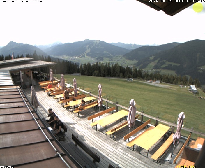 Archiv Foto Webcam Reitlehen Alm am Monte Popolo, Eben im Pongau