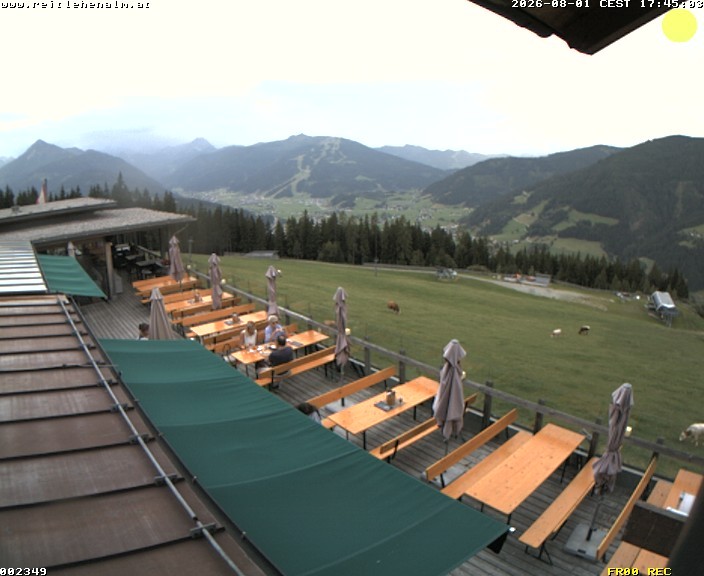 Archiv Foto Webcam Reitlehen Alm am Monte Popolo, Eben im Pongau