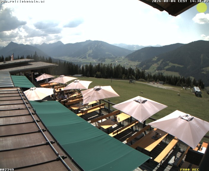 Archiv Foto Webcam Reitlehen Alm am Monte Popolo, Eben im Pongau